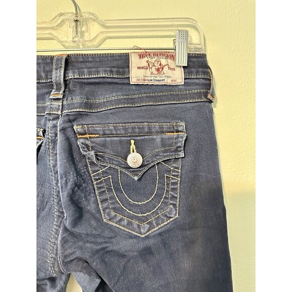 True Religion‎ Straight Contour jeans women size 28 - Picture 6 of 12